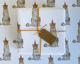Leopard Wrapping Paper | FSC paper