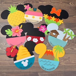 Mousekeeping Tip Envelopes; Mousekeeping Card; Housekeeping Card; Scrapbook Card; Mouse Card; Polynesian Village Inspired Cards