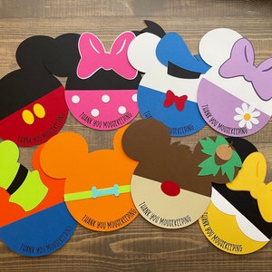Mousekeeping Tip Envelopes; Mousekeeping Card; Housekeeping Card; Scrapbook Card; Mouse Card; Mickey & Friends Inspired Cards