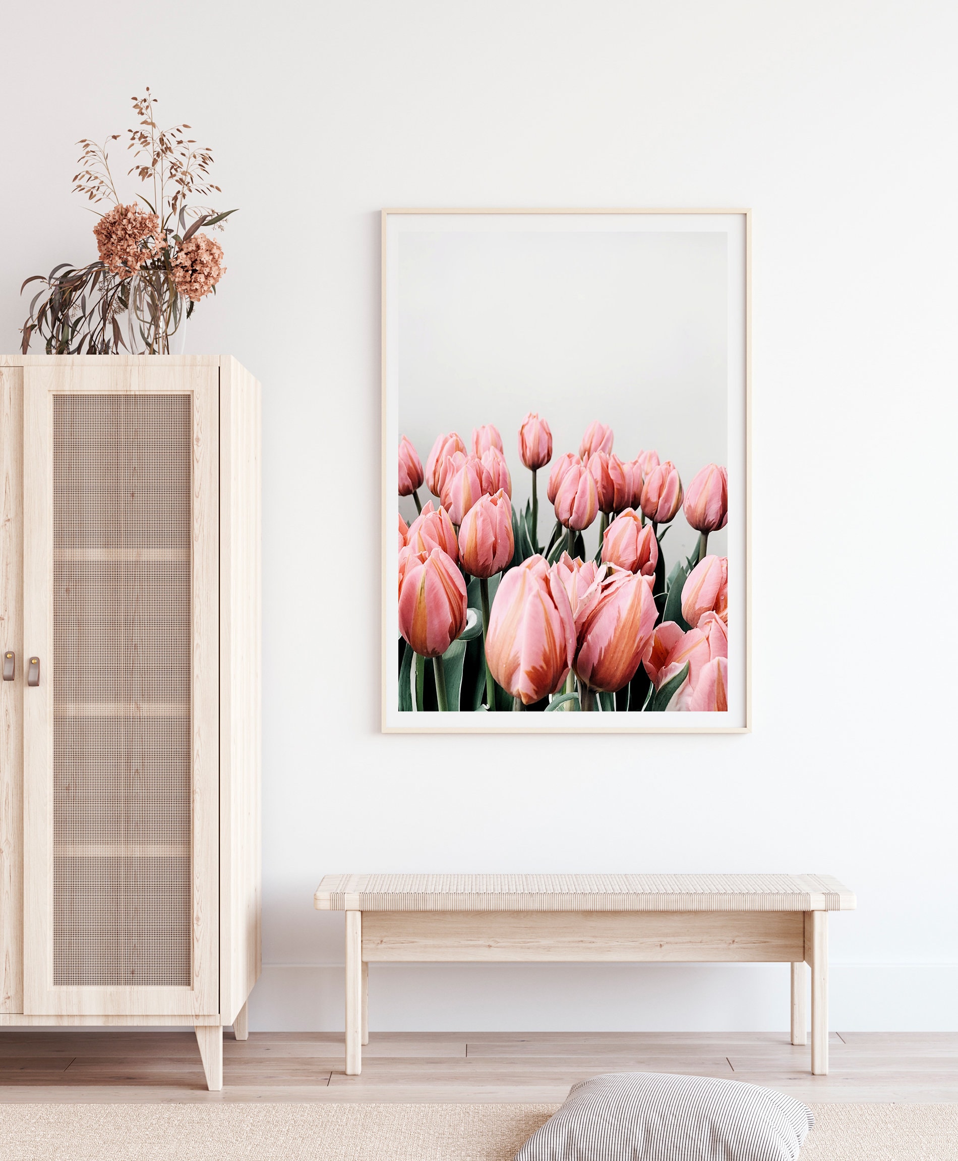 Tulip Wall Art Flower Printable Plant Print - Etsy