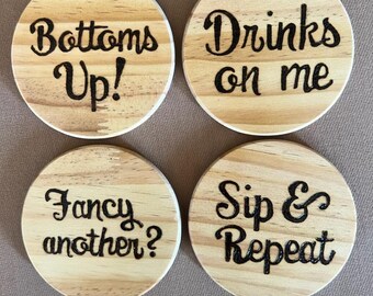 Bottoms up Coasters