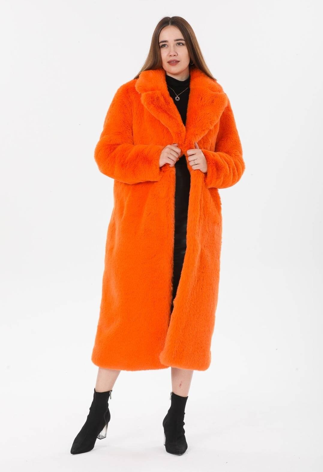 RANDEBOO Melt fake fur coat Deep green 直売販売品 www.villademar.com