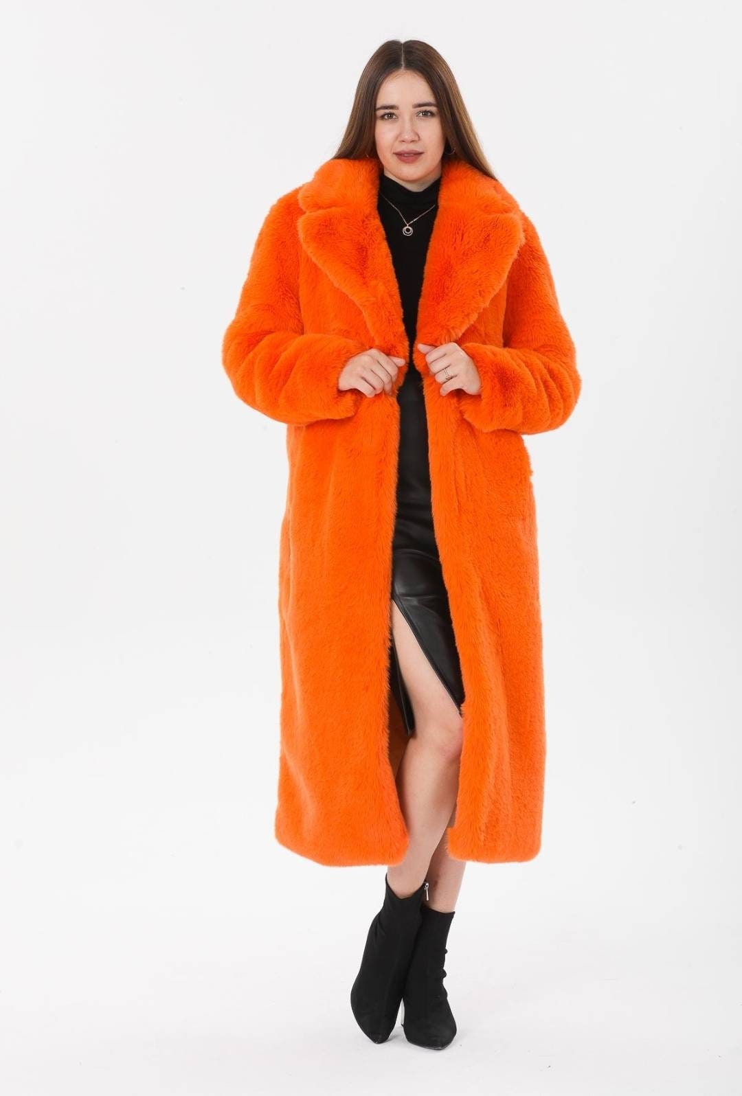 Faux Fur Cardigan - Etsy