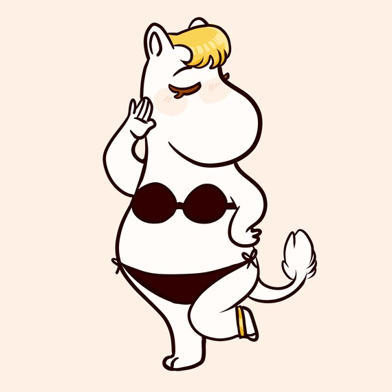 Moomin Charm Snorkmaiden