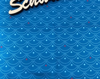 Schultüten Stoff 0,5 m perfekt passend zum Step by Step Dolphin Pippa