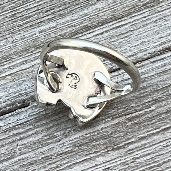 サイズ8 カンピトス ターコイズ スターリングシルバー ホースシュー