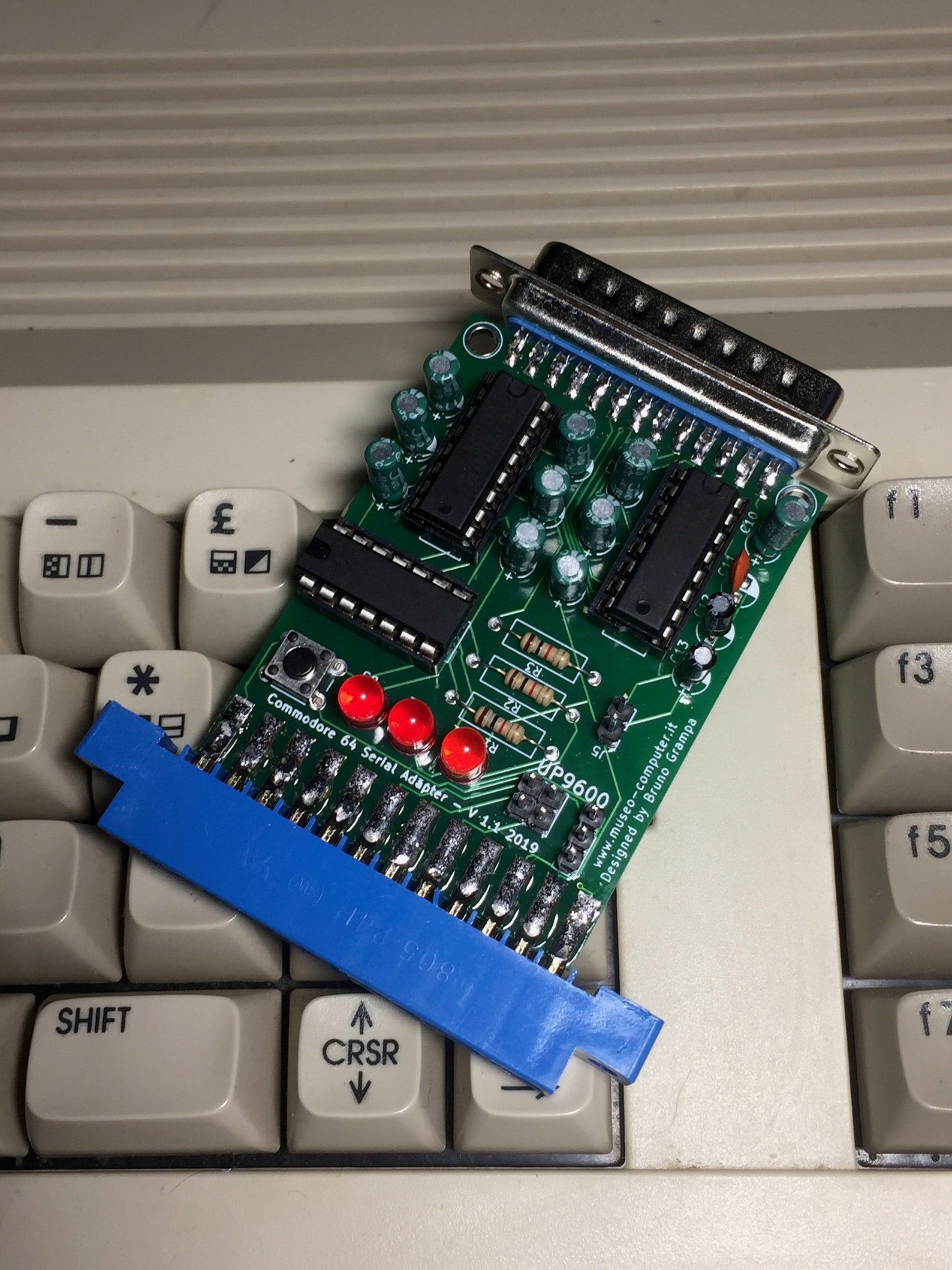 Commodore 64 RS232 Serial Adapter VIC1011 with UP9600 Etsy