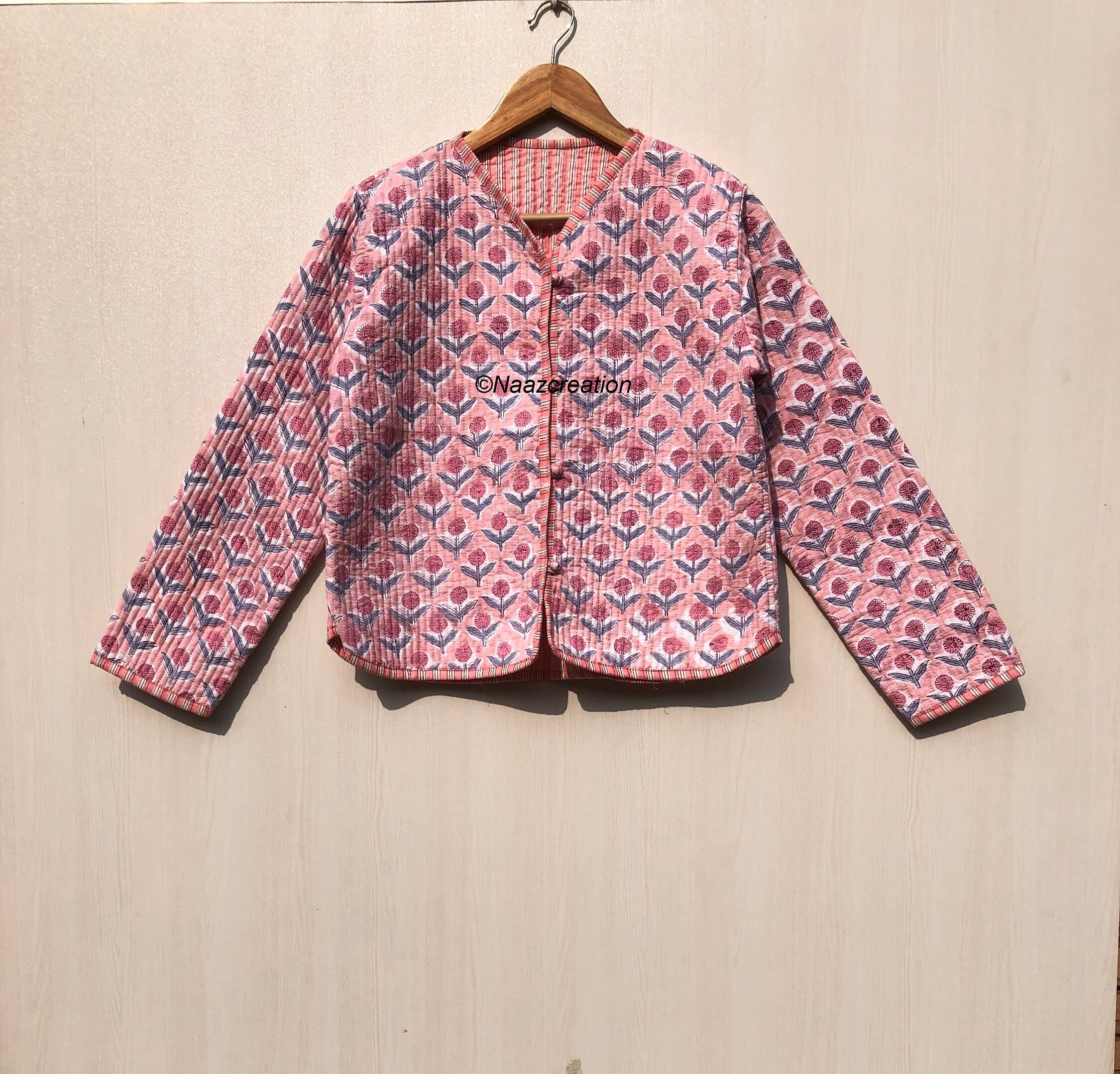 アメリ ヴィンテージ　新品未使用INDIA BLOCK PRINT JACKET アメリ ヴィンテージ 新品未使用INDIA BLOCK PRINT JACKET