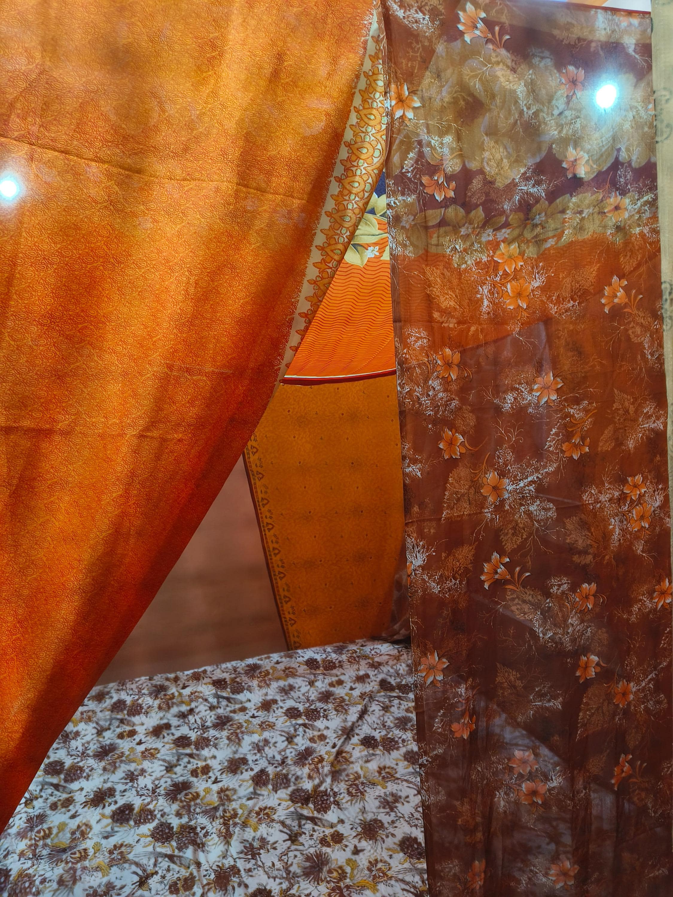 Tenda A Baldacchino Bohémien AFFERTO - Seta Indiana Per Letto E Decorazione 715474 Tenda A Baldacchino Bohémien AFFERTO - Seta Indiana Per Letto E Decorazione 715474