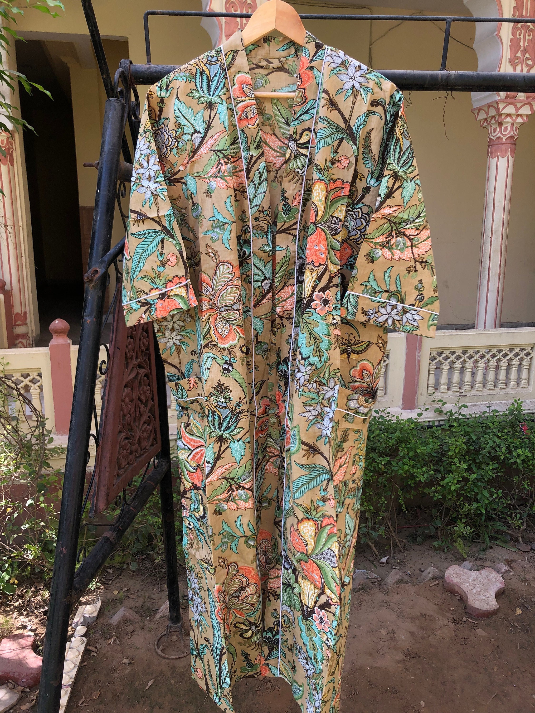 Vestaglie kimono in cotone regalo di Natale per donna Vestaglia