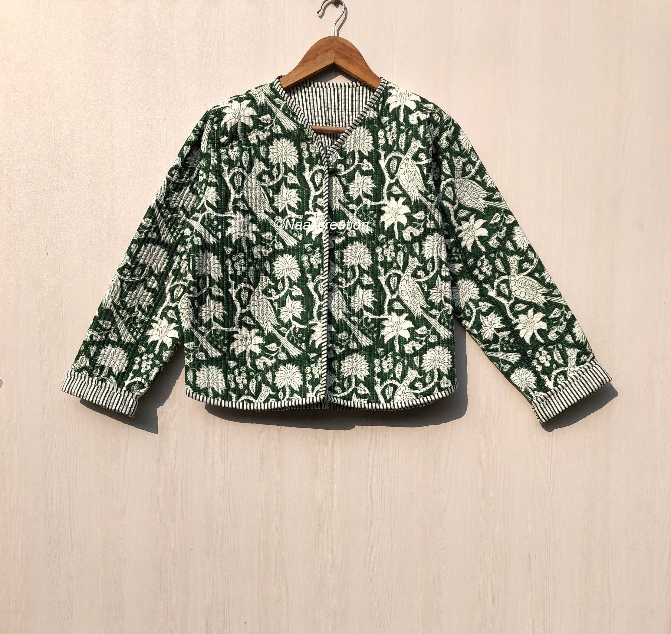 アメリ ヴィンテージ　新品未使用INDIA BLOCK PRINT JACKET il_1080xN.6434446800_3qyr.jpg