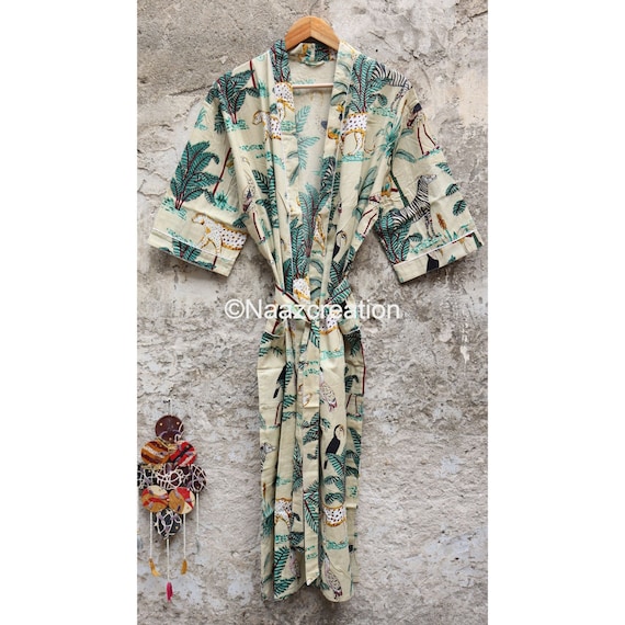 Badjas Dames,Dames Satijnen Kamerjas Vintage Chinese Stijl Zwarte Lange Oude Toren Wilgenprint Lichtgewicht Kimono Nachtkleding Robe Loungewear Badjas Voor Vrouwen Bruiloft Pyjama Party