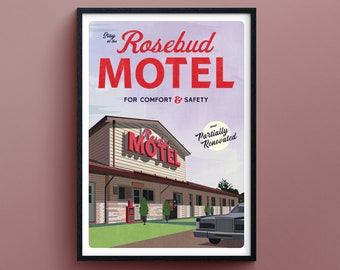 Rosebud Motel - Schitt's Creek, Travel Poster