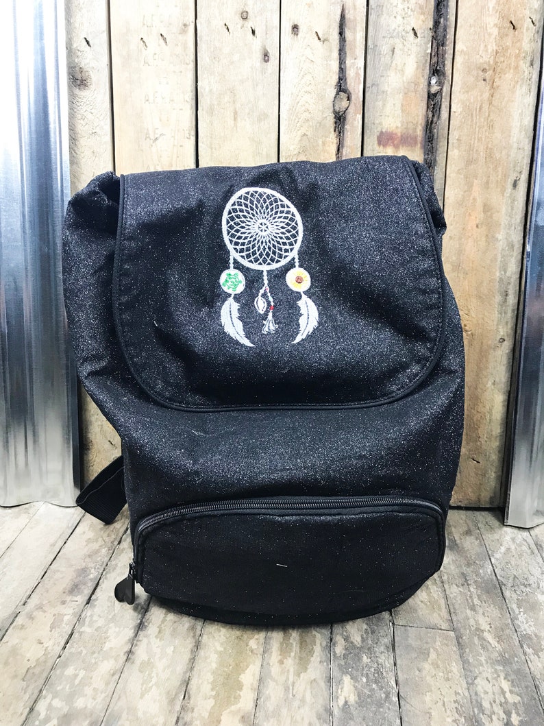 Glitter Dream Catcher Book Bag