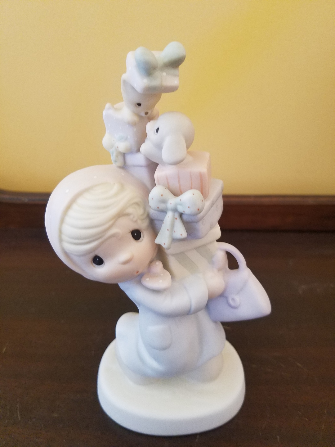 Precious Moments Bundles of Joy SIGNED E2374 Figurine RETIRED 1982 - Etsy