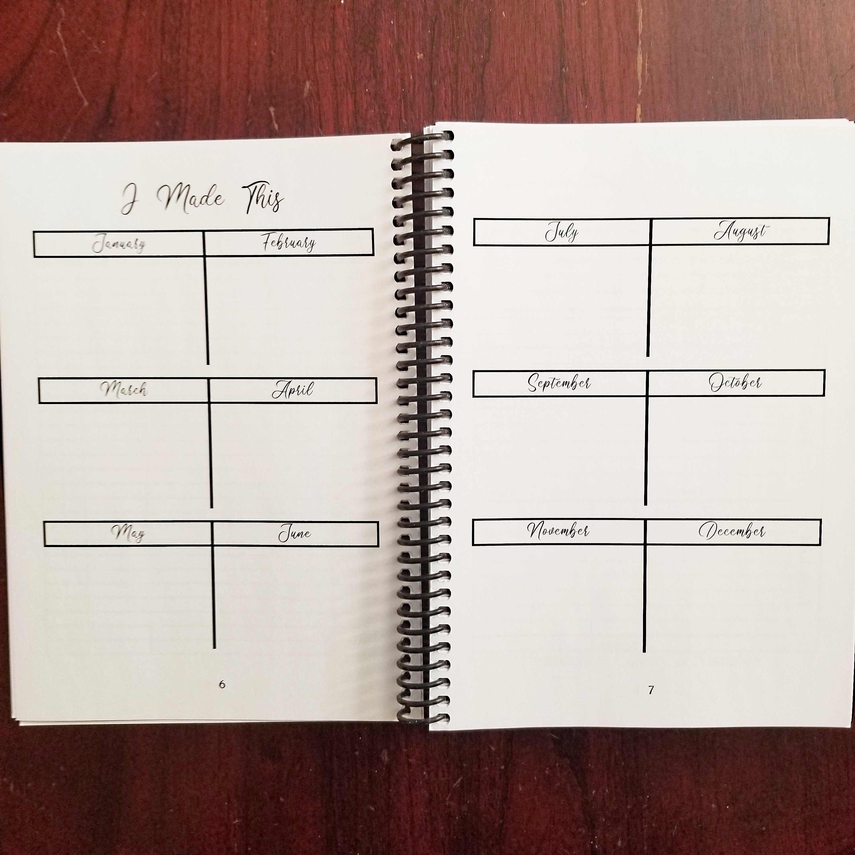 PRINTABLE Craft Project Journal for Handmade Crafters - Etsy
