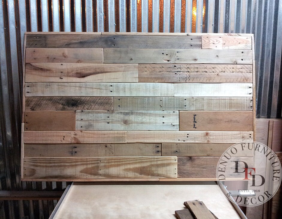 Reclaimed Wood Headboard Full Reclaimed Wood Headboard Twin Etsy