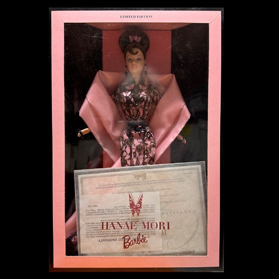 未開封　MORI HANAE　Barbie　モリハナエ　バービー人形 Hanae Mori Barbie Limited Edition 1999 Pink & Black - Haute