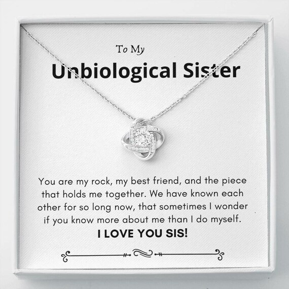 Sister of Groom Best friend gifts Unbiological Sister,best friend necklace Sister in Law Gift Bonus Step Sister Gift,Soul Sister Jewelry