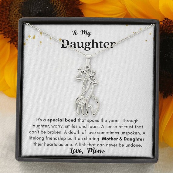 Daughter Gift Necklace, Gift from Dad, Daughter Birthday, Father Daughter Jewelry, Christmas Gift for Daughter, Daughter Gifts, Graduation