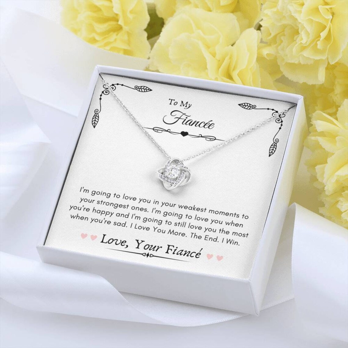 Collier de fiancée cadeau de fiançailles pour la future Etsy