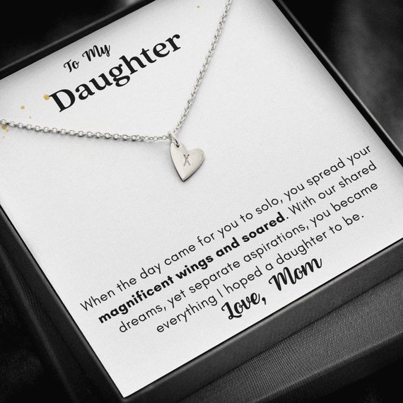 Daughter Gift Necklace, Gift from Dad, Daughter Birthday, Father Daughter Jewelry,Christmas Gift for Daughter,Daughter Gifts,Graduation Gift