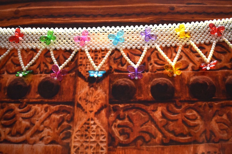 Handmade Toran Door Hanging Boho bohemian Home Decor indian Diwali Gift Beautiful hindu decoratives