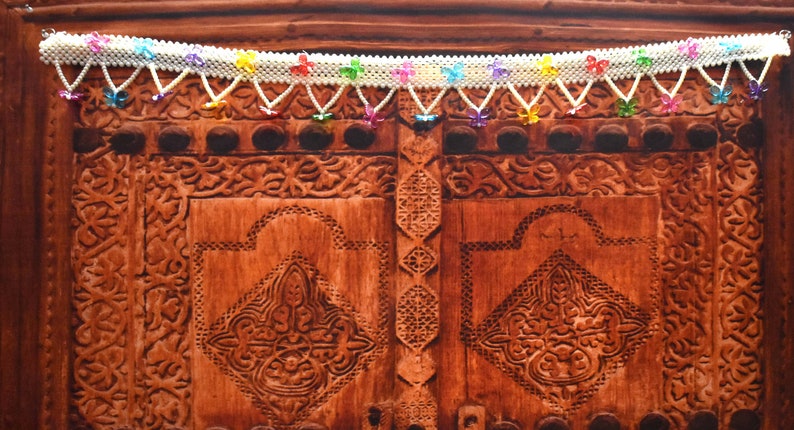 Handmade Toran Door Hanging Boho bohemian Home Decor indian Diwali Gift Beautiful hindu decoratives