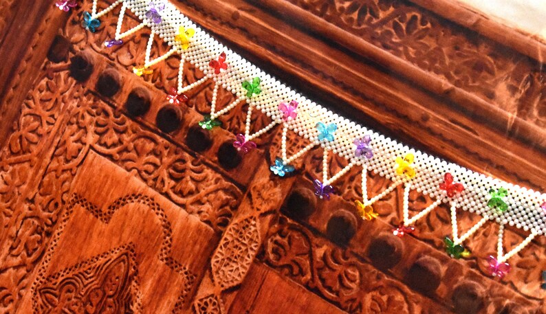 Handmade Toran Door Hanging Boho bohemian Home Decor indian Diwali Gift Beautiful hindu decoratives