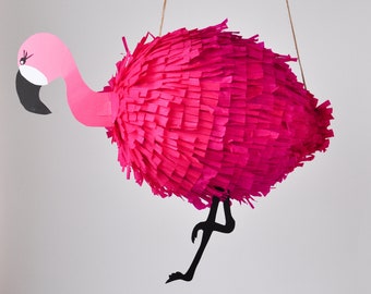 Flamingo pinata ,pinata party,birthday pinata,custom pinata,gift,pinatas,amazing pinata,amazing pinatas,baby shower pinata, Piñata Flamingo