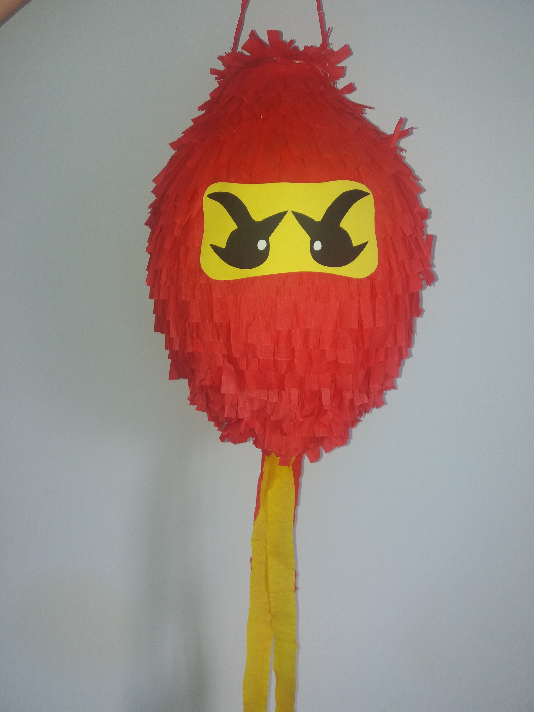 Pinata Ninjago Blue, Ninja Pinata, Party,birthday Pinata,custom Pinata