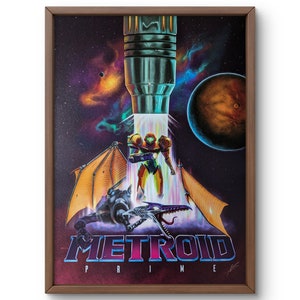 METROID PTIME - Impresiones de bellas artes en tamaño A2 y A4