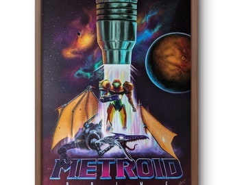 メトロイドプライム3：コラプション - ポスター 13x19 - Etsy 日本