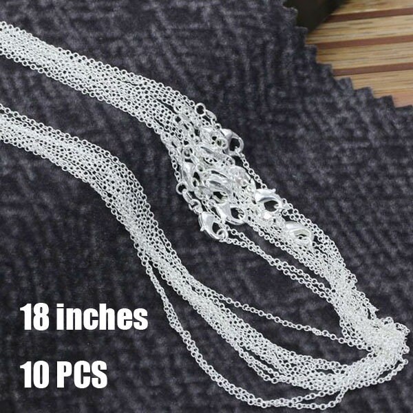 CORIXTAL Women's Silver Layered Necklace Set - 925 Sterling Silver Plated Herringbone & Paperclip Chain Stack