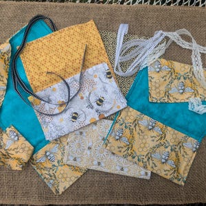 Bee Themed Tarot Pouch