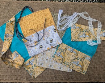 Bee Themed Tarot Pouch