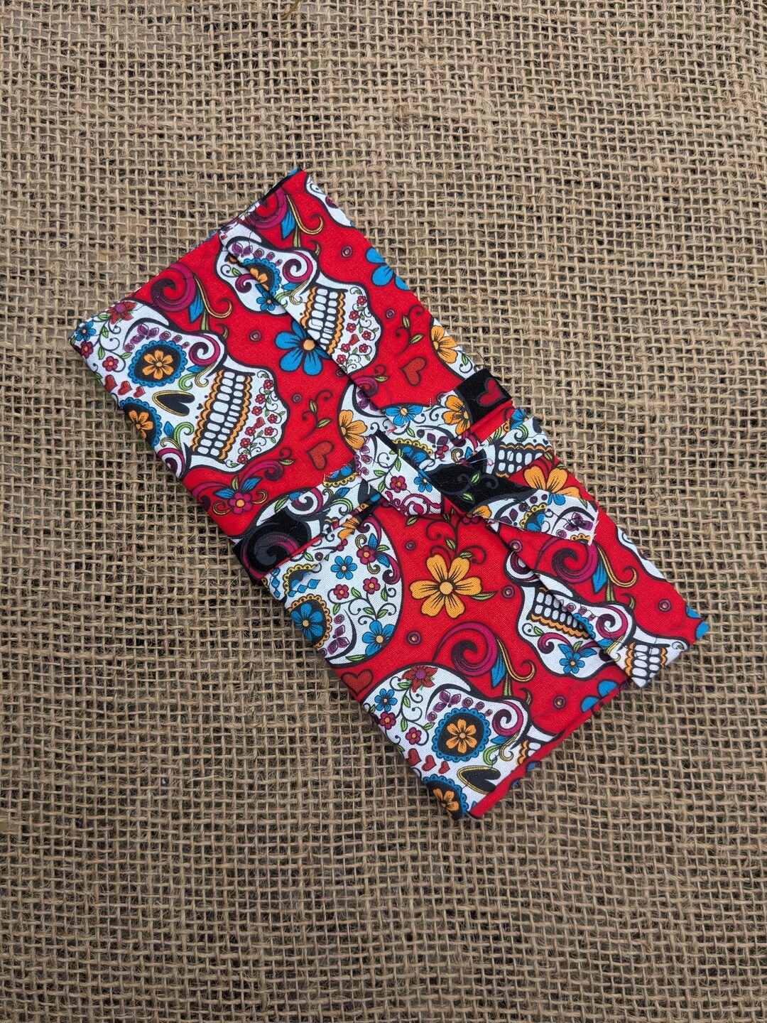 Sugar Skull Tarot Pouch - Etsy