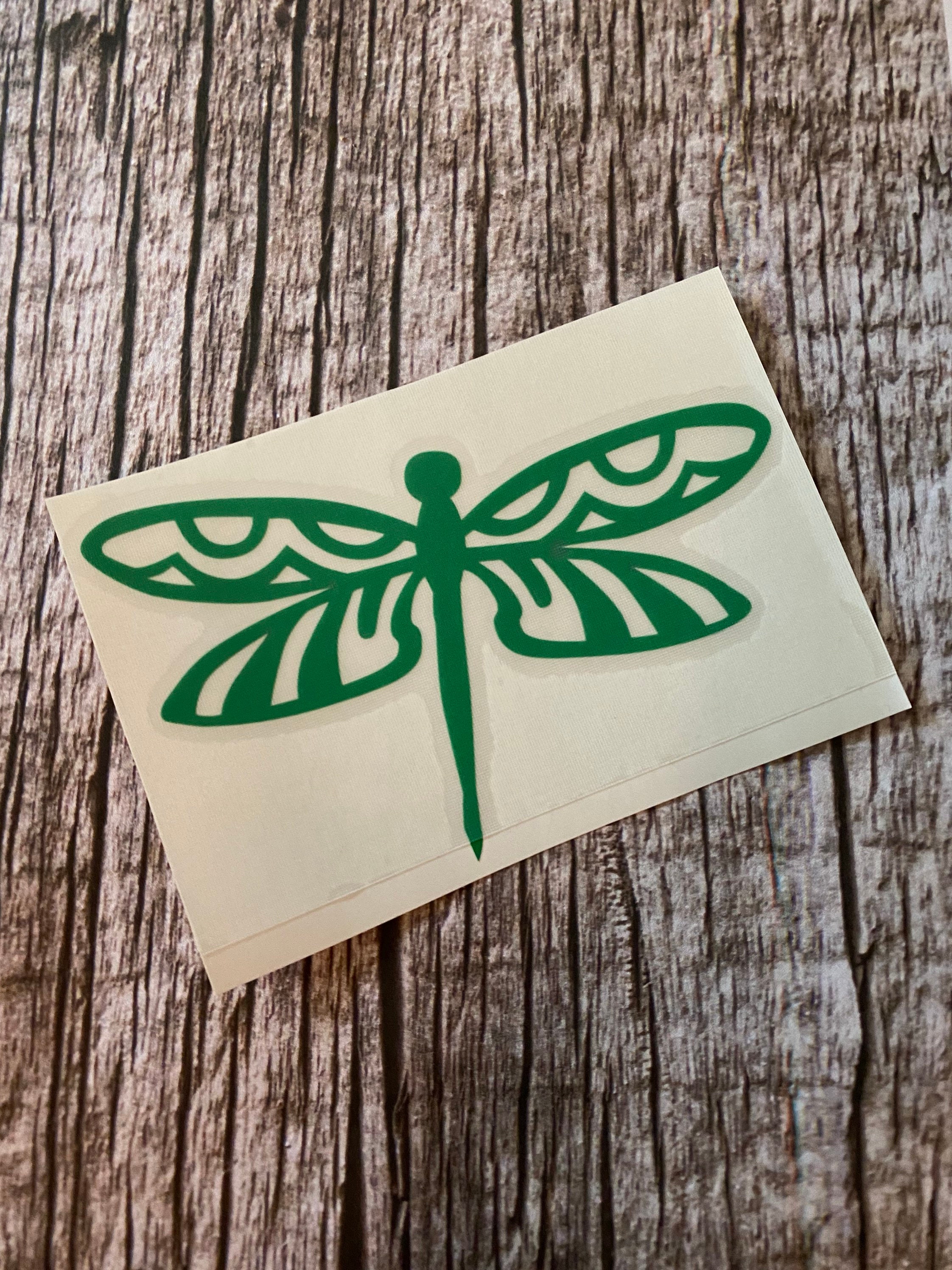 Dragonfly Decal/ Dragonfly Car Decal/ Dragonfly Window Decal/ Etsy