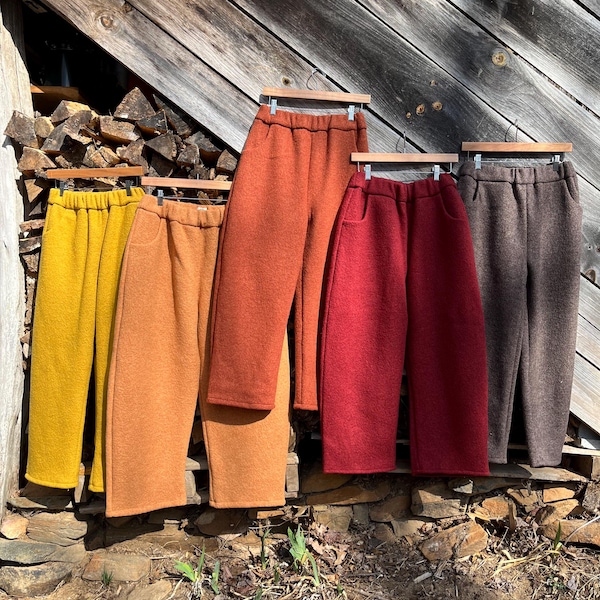 Pantalones de lana hervida Foxfire