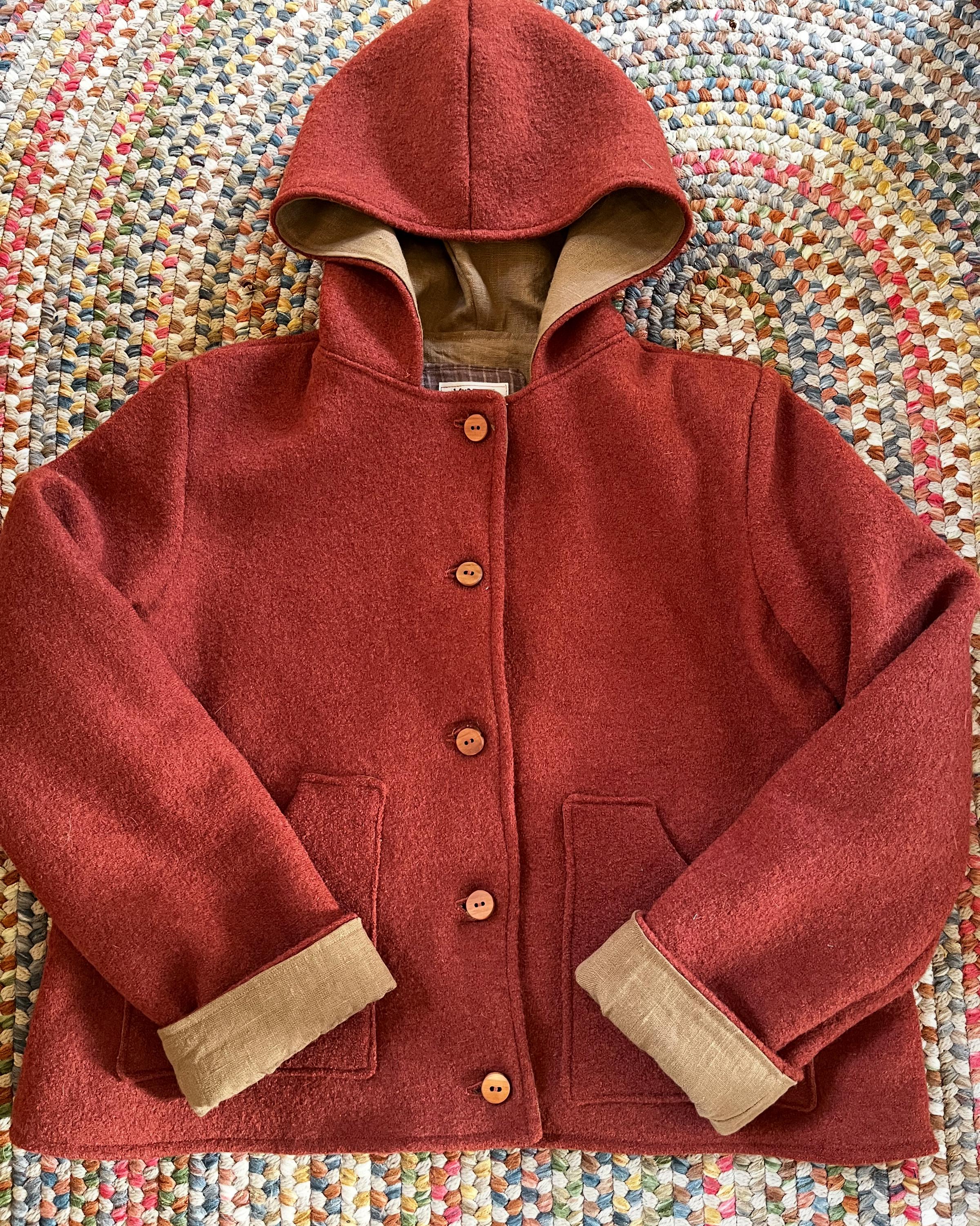 Boiled Wool Jacket - Etsy