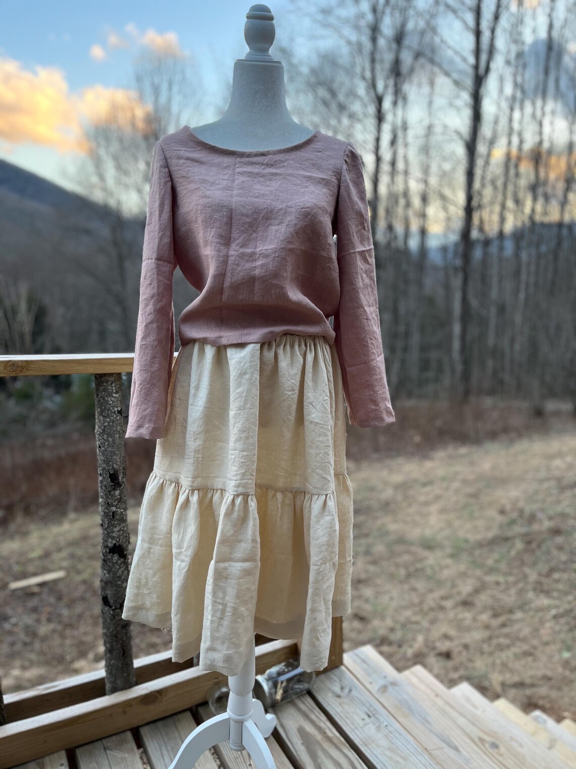 Idun - Casual Linen Blouse main image 0