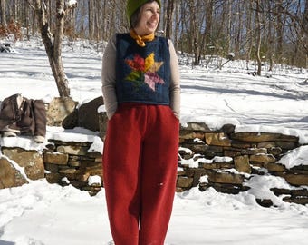 Foxfire Boiled Wool Trousers