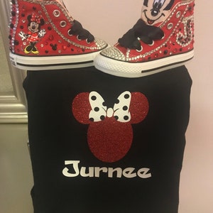 Minnie Mouse Converse