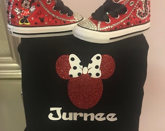 Minnie Mouse Converse