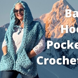 Bailey Hooded Pocket Scarf Crochet Pattern
