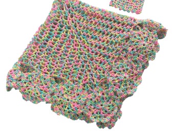 Dora Blanket and Hat Baby Set Crochet Patterns