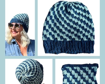 Natalie Knit Hat Pattern