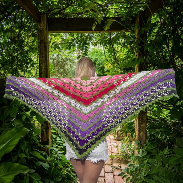 Isabella Häkelanleitung für Schal und Poncho
