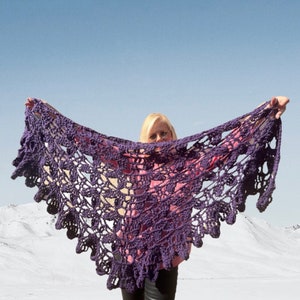Aubrey Crochet Shawl Pattern