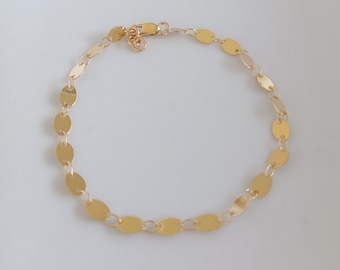 Gold Sequin Bracelet- Toddler Bracelet- Baby Bracelet for girls